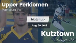 Matchup: Upper Perkiomen vs. Kutztown  2019