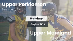 Matchup: Upper Perkiomen vs. Upper Moreland  2019