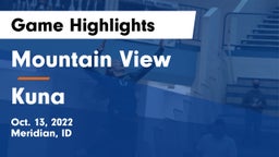 Mountain View  vs Kuna  Game Highlights - Oct. 13, 2022