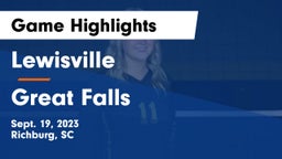 Lewisville  vs Great Falls   Game Highlights - Sept. 19, 2023