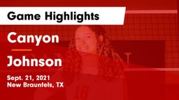 Canyon  vs Johnson  Game Highlights - Sept. 21, 2021