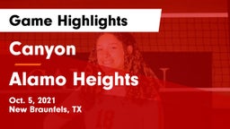 Canyon  vs Alamo Heights  Game Highlights - Oct. 5, 2021