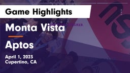 Monta Vista  vs Aptos  Game Highlights - April 1, 2023