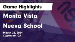 Monta Vista  vs Nueva School Game Highlights - March 23, 2024