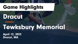 Dracut  vs Tewksbury Memorial Game Highlights - April 12, 2022