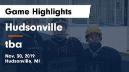 Hudsonville  vs tba Game Highlights - Nov. 30, 2019