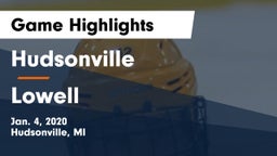 Hudsonville  vs Lowell  Game Highlights - Jan. 4, 2020
