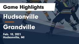 Hudsonville  vs Grandville  Game Highlights - Feb. 10, 2021