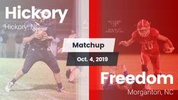 Matchup: Hickory  vs. Freedom  2019