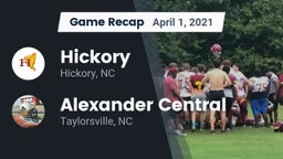 Recap: Hickory  vs. Alexander Central  2021