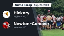Recap: Hickory  vs. Newton-Conover  2023