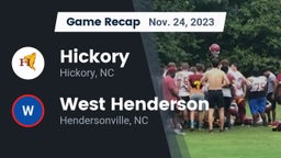 Recap: Hickory  vs. West Henderson  2023