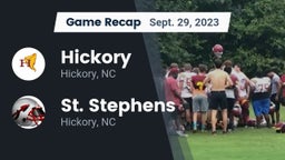 Recap: Hickory  vs. St. Stephens  2023
