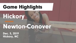 Hickory  vs Newton-Conover  Game Highlights - Dec. 3, 2019