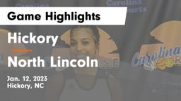 Hickory  vs North Lincoln  Game Highlights - Jan. 12, 2023