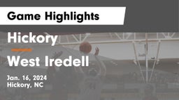 Hickory  vs West Iredell  Game Highlights - Jan. 16, 2024