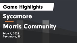 Sycamore  vs Morris Community  Game Highlights - May 4, 2024
