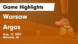 Warsaw  vs  Argos  Game Highlights - Aug. 15, 2023