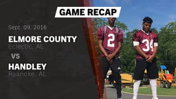 Recap: Elmore County  vs. Handley  2016