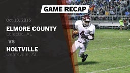 Recap: Elmore County  vs. Holtville  2016