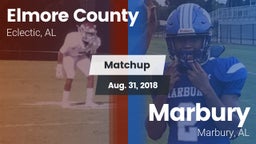 Matchup: Elmore County High vs. Marbury  2018