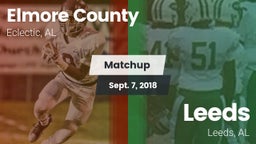 Matchup: Elmore County High vs. Leeds  2018