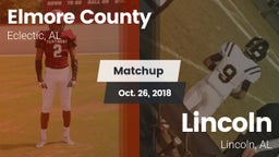 Matchup: Elmore County High vs. Lincoln  2018