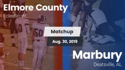 Matchup: Elmore County High vs. Marbury  2019