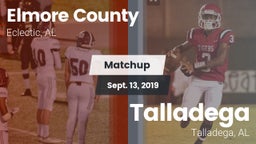 Matchup: Elmore County High vs. Talladega  2019