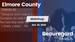 Matchup: Elmore County High vs. Beauregard  2020