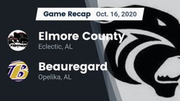 Recap: Elmore County  vs. Beauregard  2020
