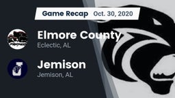 Recap: Elmore County  vs. Jemison  2020