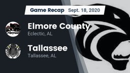 Recap: Elmore County  vs. Tallassee  2020