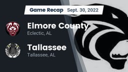 Recap: Elmore County  vs. Tallassee  2022