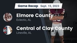 Recap: Elmore County  vs. Central  of Clay County 2023