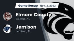Recap: Elmore County  vs. Jemison  2023