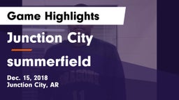 Junction City  vs summerfield Game Highlights - Dec. 15, 2018