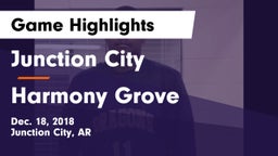 Junction City  vs Harmony Grove  Game Highlights - Dec. 18, 2018