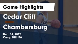 Cedar Cliff  vs Chambersburg  Game Highlights - Dec. 14, 2019