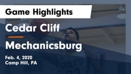 Cedar Cliff  vs Mechanicsburg  Game Highlights - Feb. 4, 2020