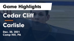 Cedar Cliff  vs Carlisle  Game Highlights - Dec. 30, 2021