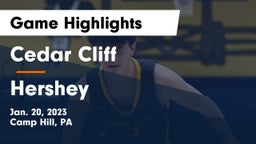 Cedar Cliff  vs Hershey  Game Highlights - Jan. 20, 2023
