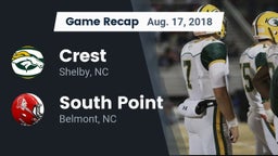 Recap: Crest  vs. South Point  2018