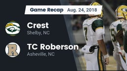Recap: Crest  vs. TC Roberson  2018