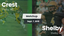 Matchup: Crest  vs. Shelby  2018