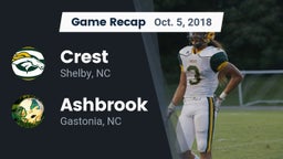 Recap: Crest  vs. Ashbrook  2018