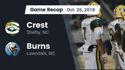 Recap: Crest  vs. Burns  2018