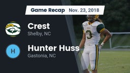 Recap: Crest  vs. Hunter Huss  2018