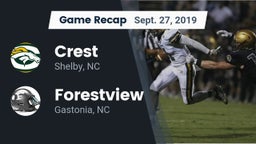 Recap: Crest  vs. Forestview  2019
