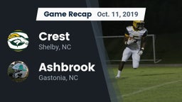 Recap: Crest  vs. Ashbrook  2019